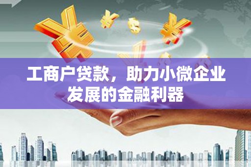 延平工商户贷款，助力小微企业发展的金融利器