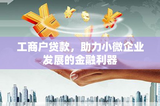延平工商户贷款，助力小微企业发展的金融利器