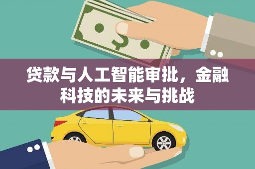 延平贷款与人工智能审批，金融科技的未来与挑战