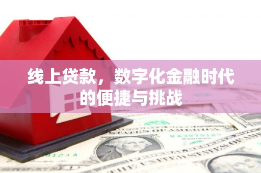 延平线上贷款，数字化金融时代的便捷与挑战