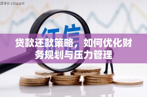 延平贷款还款策略，如何优化财务规划与压力管理