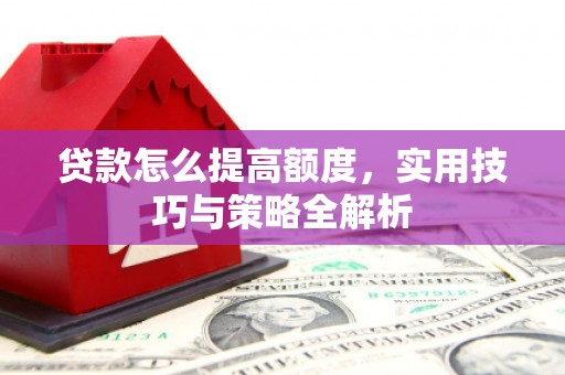 延平贷款怎么提高额度，实用技巧与策略全解析