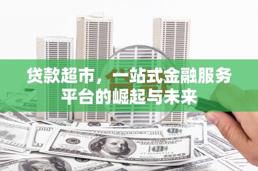 延平贷款超市，一站式金融服务平台的崛起与未来