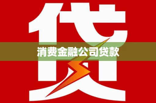 延平消费金融公司贷款
