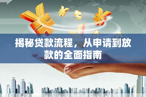 延平揭秘贷款流程，从申请到放款的全面指南