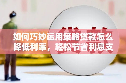 延平如何巧妙运用策略贷款怎么降低利率，轻松节省利息支出