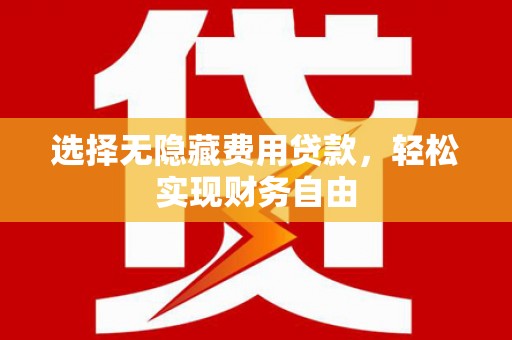 延平选择无隐藏费用贷款，轻松实现财务自由