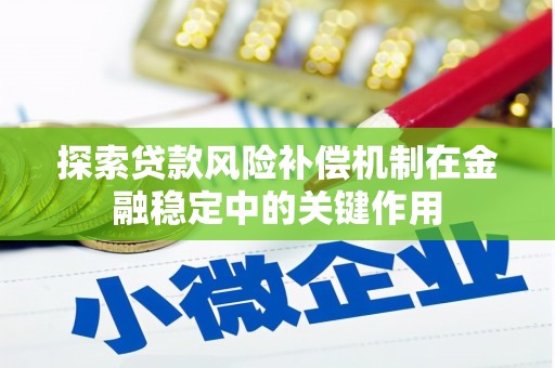 延平探索贷款风险补偿机制在金融稳定中的关键作用