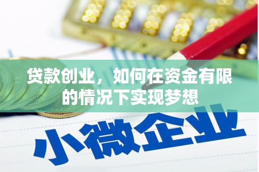 延平贷款创业，如何在资金有限的情况下实现梦想