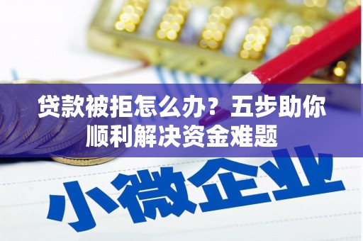延平贷款被拒怎么办？五步助你顺利解决资金难题