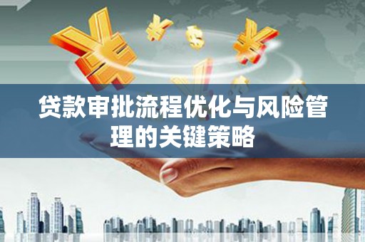 延平贷款审批流程优化与风险管理的关键策略