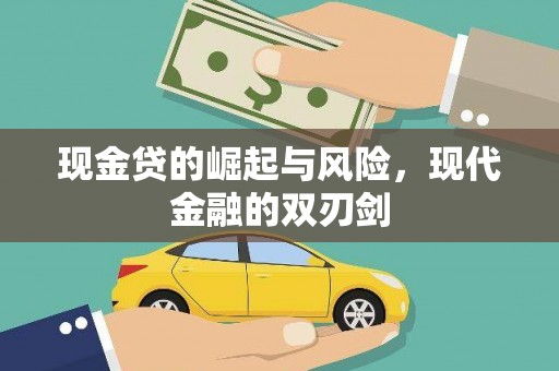延平现金贷的崛起与风险，现代金融的双刃剑