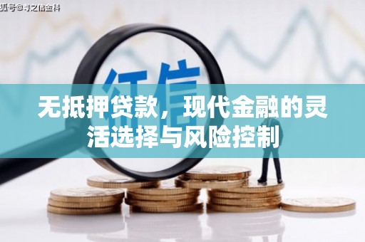延平无抵押贷款，现代金融的灵活选择与风险控制