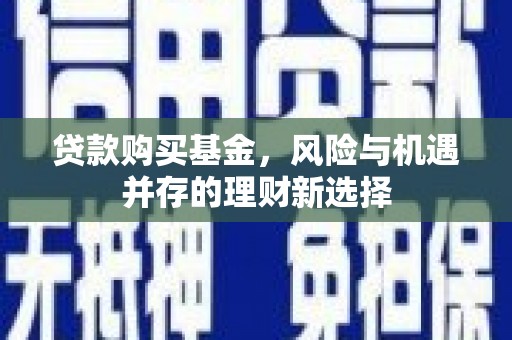 延平贷款购买基金，风险与机遇并存的理财新选择