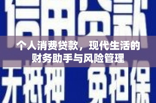 延平个人消费贷款，现代生活的财务助手与风险管理