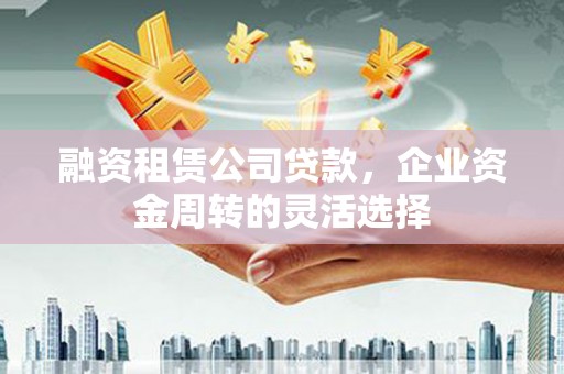 延平融资租赁公司贷款，企业资金周转的灵活选择