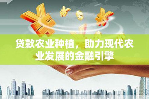 延平贷款农业种植，助力现代农业发展的金融引擎