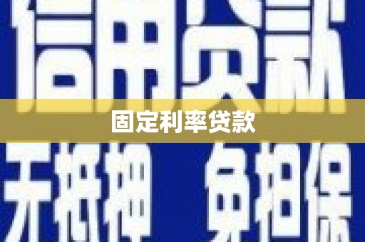 延平固定利率贷款