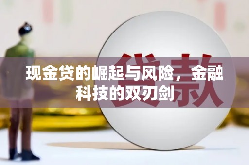 延平现金贷的崛起与风险，金融科技的双刃剑