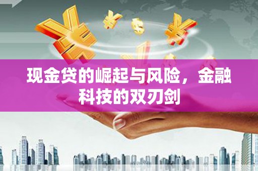 延平现金贷的崛起与风险，金融科技的双刃剑