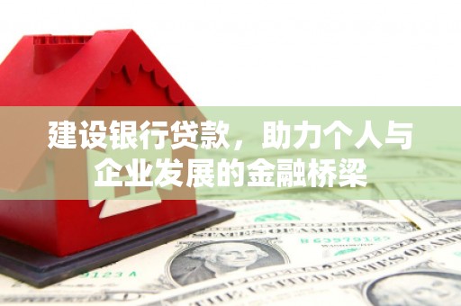 延平建设银行贷款，助力个人与企业发展的金融桥梁