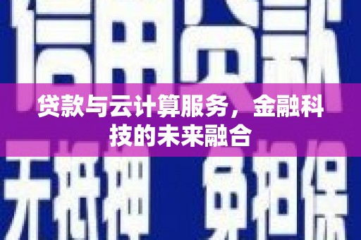 延平贷款与云计算服务，金融科技的未来融合