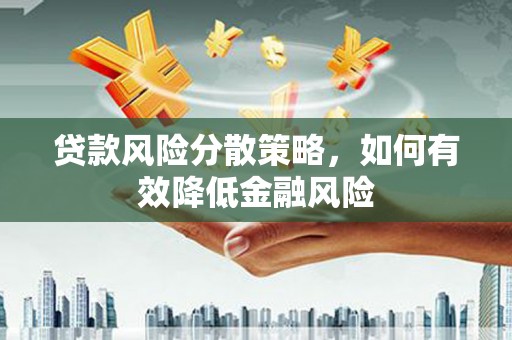 延平贷款风险分散策略，如何有效降低金融风险