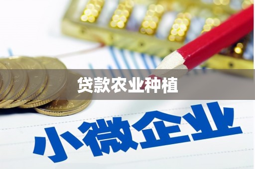 延平贷款农业种植