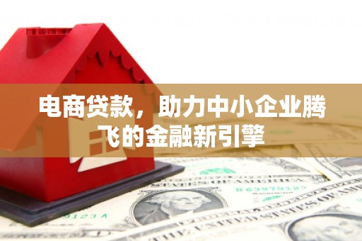 延平电商贷款，助力中小企业腾飞的金融新引擎