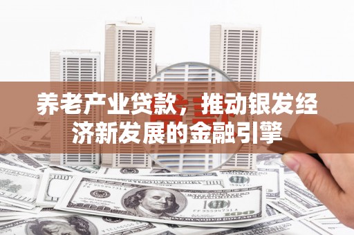 延平养老产业贷款，推动银发经济新发展的金融引擎