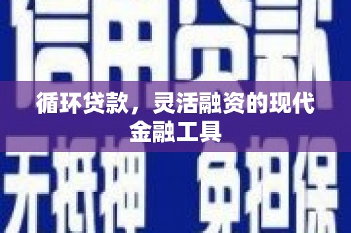 延平循环贷款，灵活融资的现代金融工具
