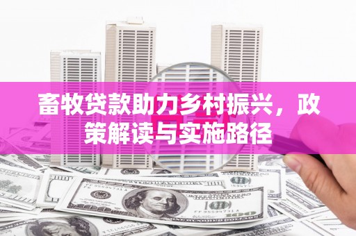 延平畜牧贷款助力乡村振兴，政策解读与实施路径