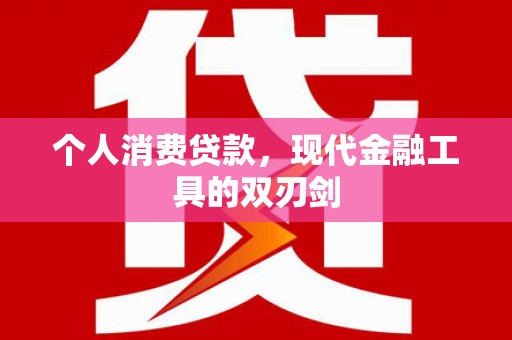 延平个人消费贷款，现代金融工具的双刃剑