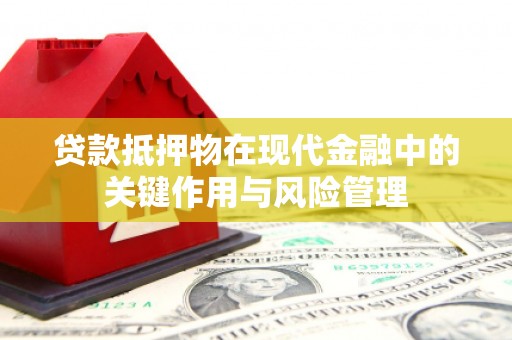 延平贷款抵押物在现代金融中的关键作用与风险管理