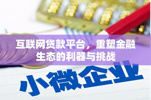 延平互联网贷款平台，重塑金融生态的利器与挑战