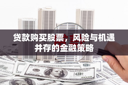 延平贷款购买股票，风险与机遇并存的金融策略
